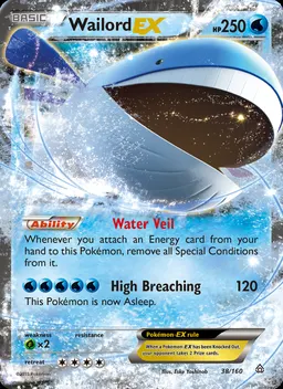 Wailord EX #38