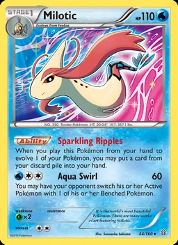 Milotic card photo