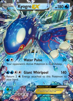 Kyogre EX #54
