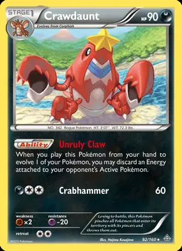 Crawdaunt card photo
