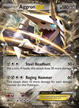 Aggron EX card photo