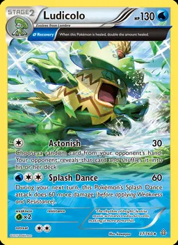 Ludicolo card photo