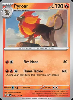 Pyroar #16