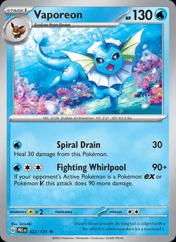 Vaporeon #22