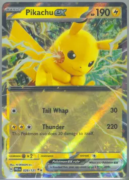 Pikachu ex #28