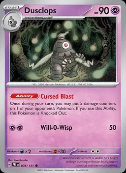 Dusclops #36