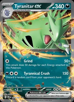 Tyranitar ex #64
