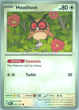 Hoothoot #77
