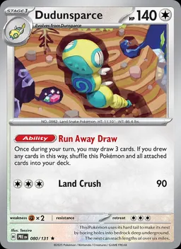 Dudunsparce #80