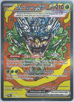 Teal Mask Ogerpon ex #145