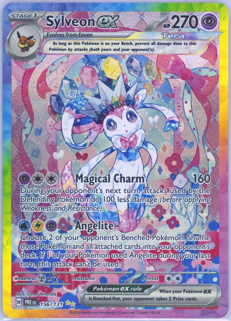 Sylveon ex card photo