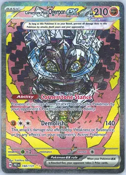 Cornerstone Mask Ogerpon ex #160