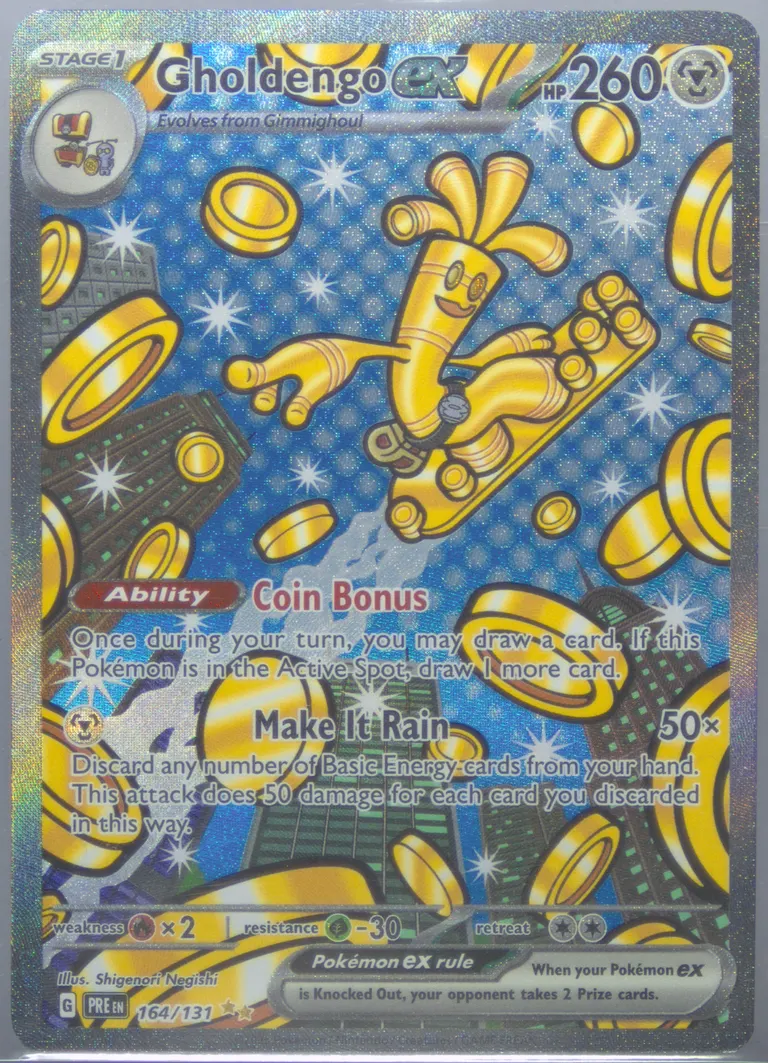 Gholdengo ex card photo