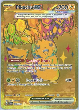Pikachu ex #179