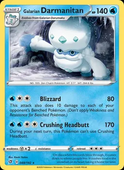 Galarian Darmanitan #48