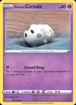 Galarian Corsola #78
