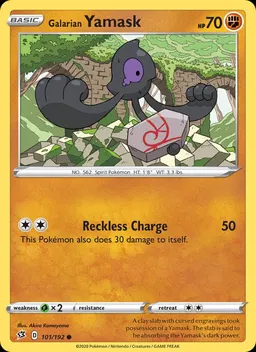 Galarian Yamask #101