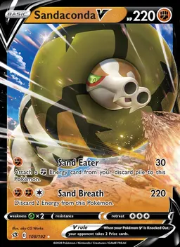 Sandaconda V card photo