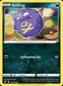 Koffing card photo