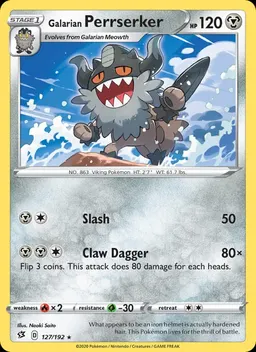Galarian Perrserker #127