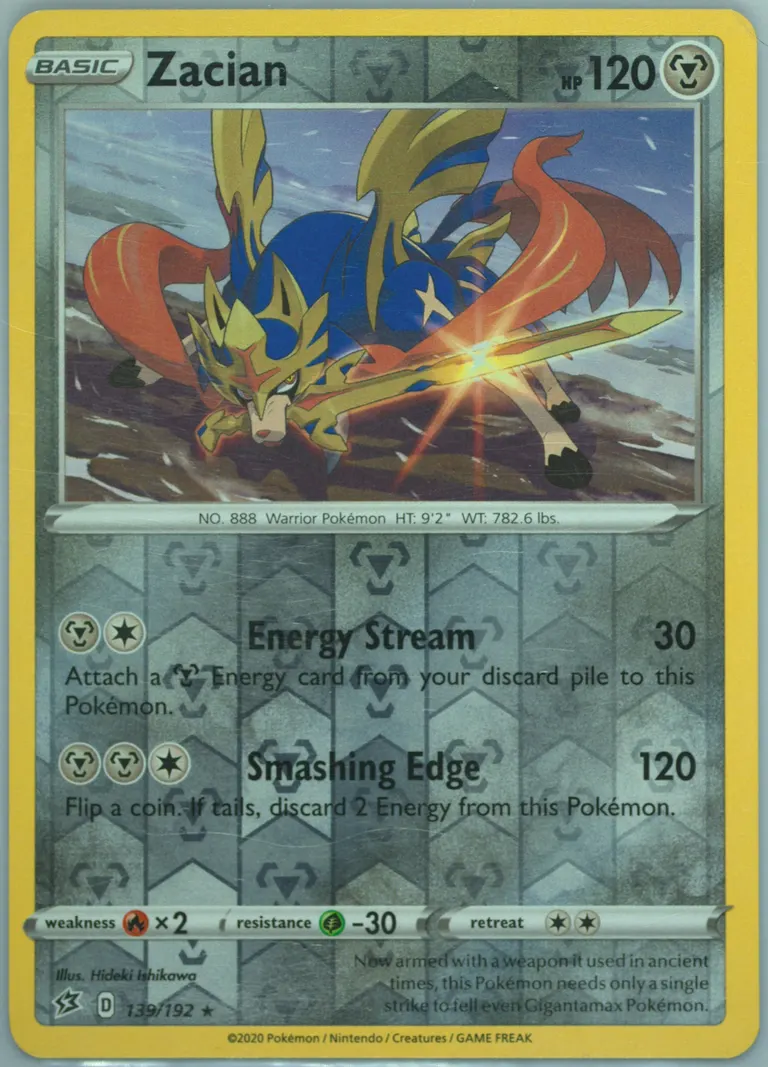 Zacian card photo