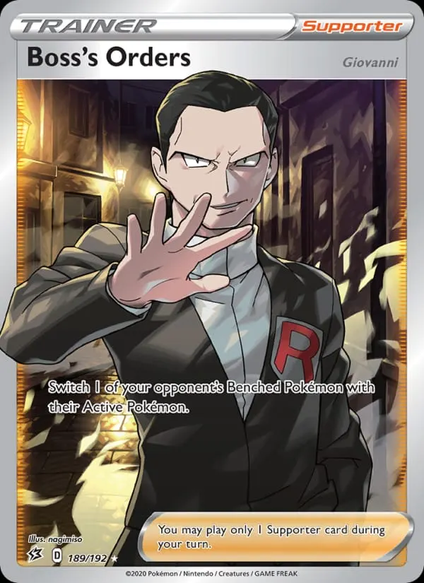 Boss's Orders (Giovanni) card photo
