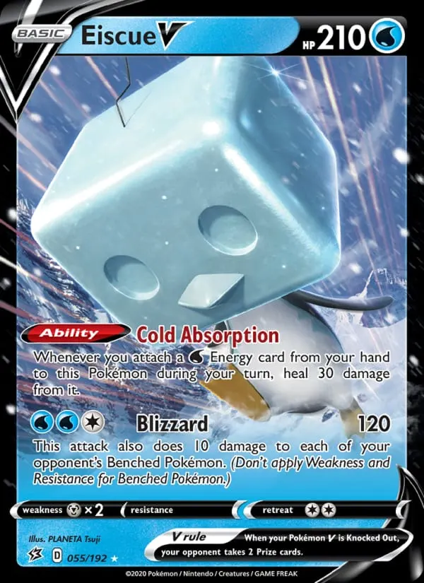 Eiscue V card photo