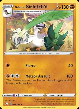 Galarian Sirfetch'd #95