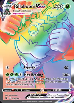 Rillaboom VMAX card photo