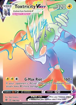 Toxtricity VMAX card photo