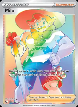 Milo card photo