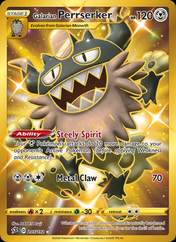 Galarian Perrserker card photo