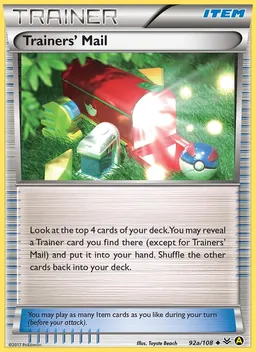Trainers' Mail #92a