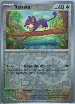 Rattata card photo