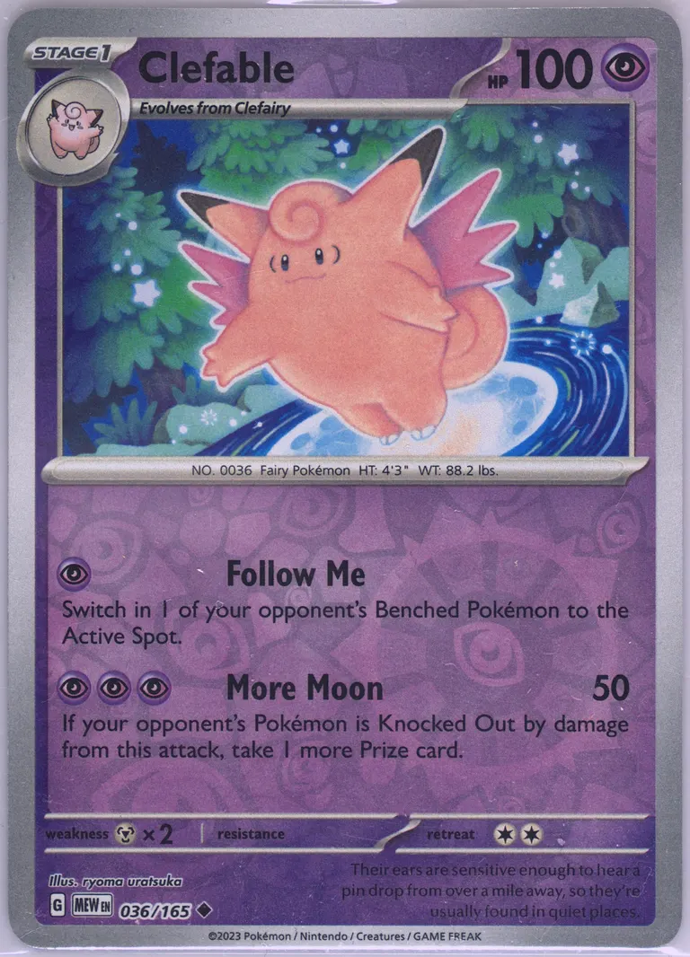 Clefable card photo