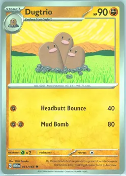 Dugtrio #51