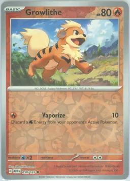 Growlithe #58
