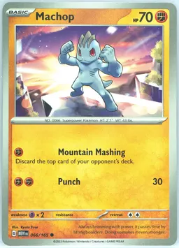 Machop #66