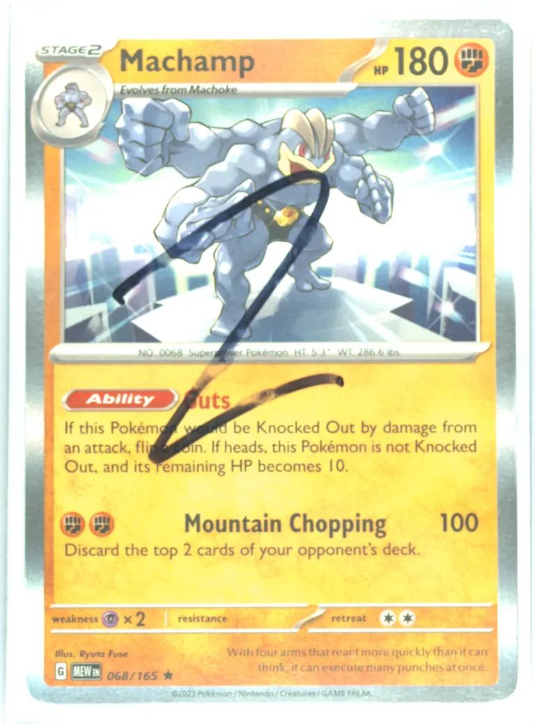 Machamp card photo