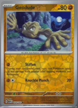 Geodude card photo