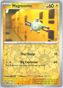 Magnemite card photo