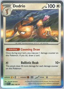 Dodrio card photo