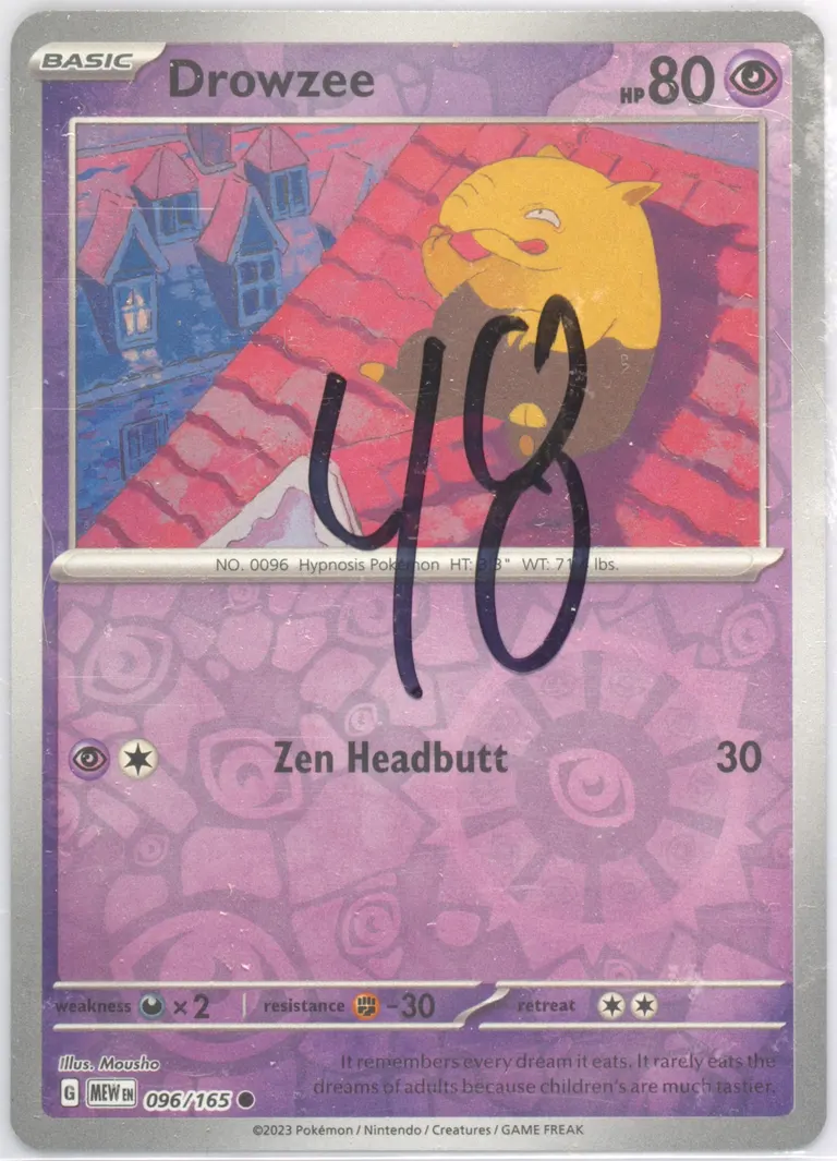 Drowzee card photo