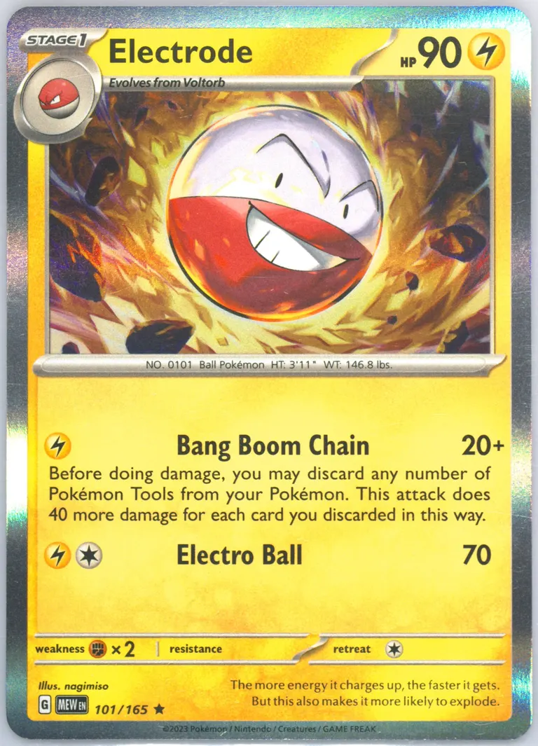 Electrode card photo
