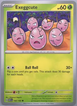 Exeggcute #102