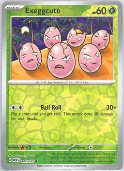 Exeggcute #102