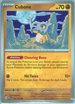 Cubone #104