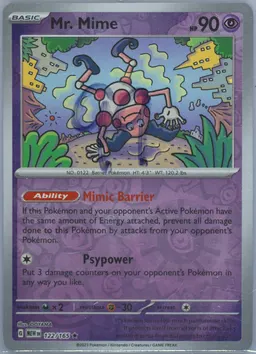 Mr. Mime card photo