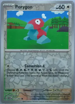 Porygon card photo