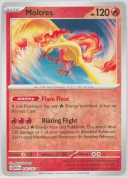 Moltres card photo